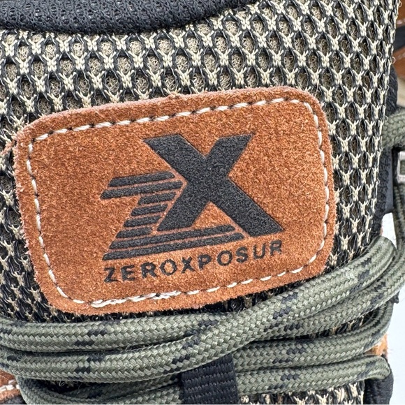 ZEROXPOSUR Colorado Lo Waterproof Hiker Boots Suede Leather / Textile Size 11 - Picture 9 of 11